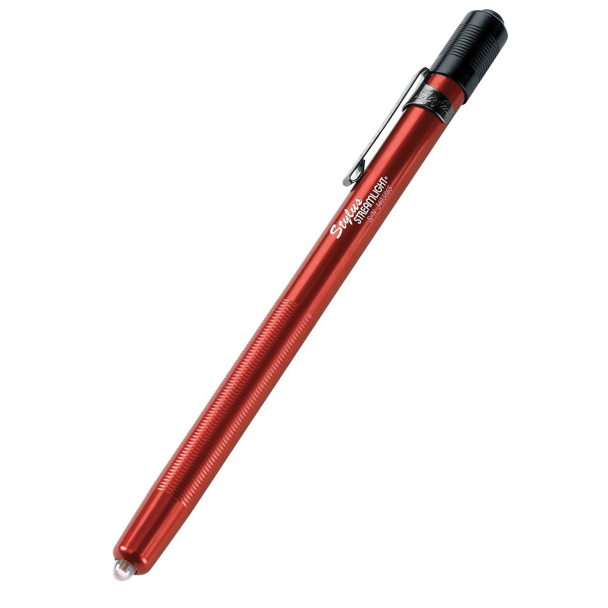 Streamlight Stylus Penlight — 11 Lumens, White LED, Red, Model# STL65035